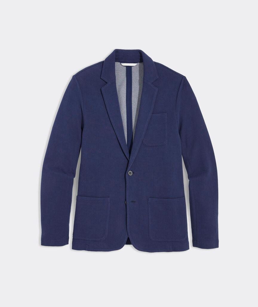 Pique Knit Blazer Product Image