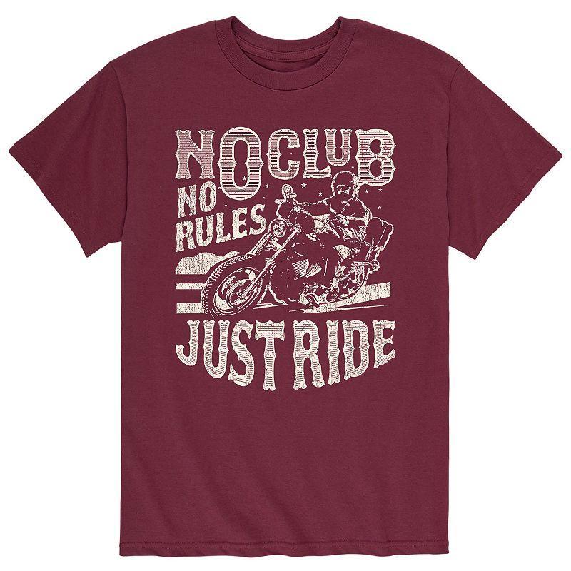 Mens No Club No Rules Just Ride Tee Product Image