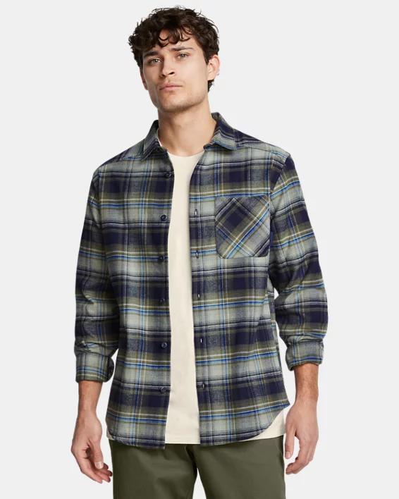 Mens Under Armour Expanse Flannel Shirt Product Image