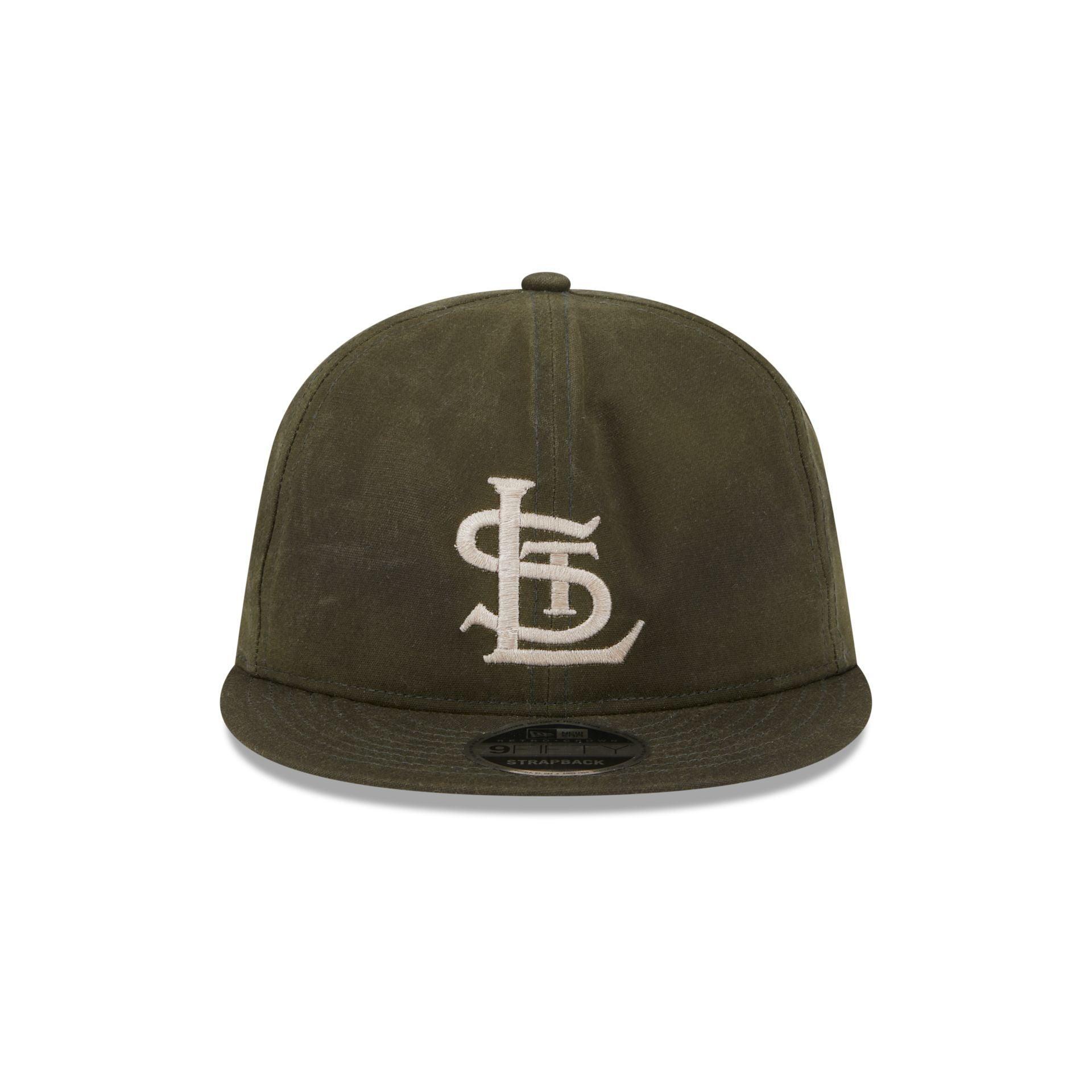 St. Louis Cardinals Rifle Green Retro Crown 9FIFTY Adjustable Hat Male Product Image