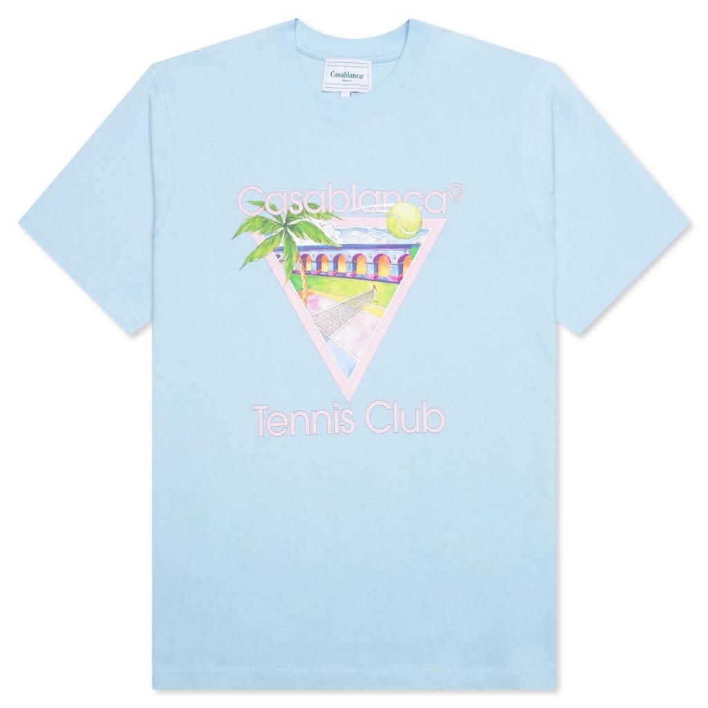 Tennis Club Icon Tee - Pale Blue Male Product Image