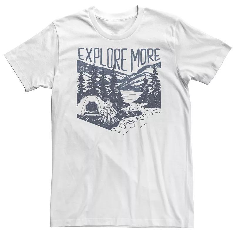 Big & Tall Explore More In The Wild Graphic Tee, Mens Product Image