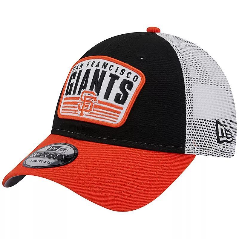 Mens New Era San Francisco Giants Two-Tone Patch 9FORTY Snapback Hat Product Image