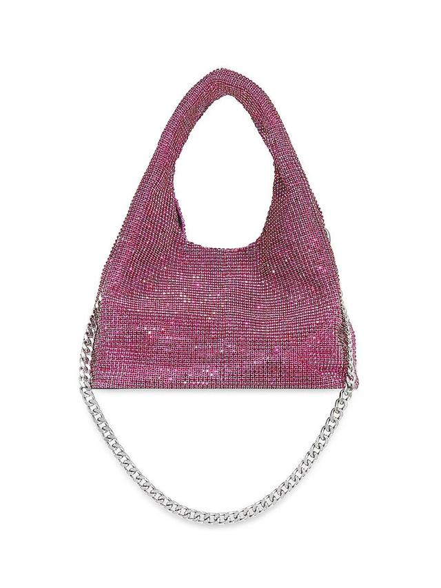 Womens Mini Crystal Chain Carryall Bag Product Image