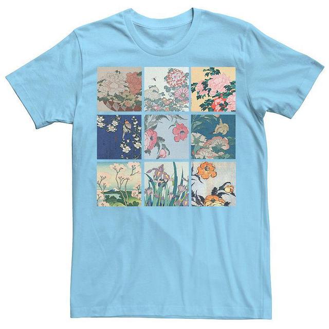 Mens Katsushika Hokusai Floral Photo Tee Product Image