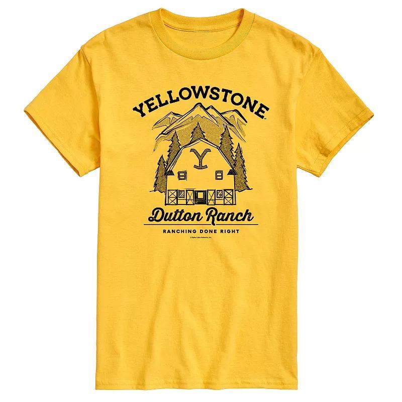 Mens Yellowstone Dutton Ranch Graphic Tee Product Image