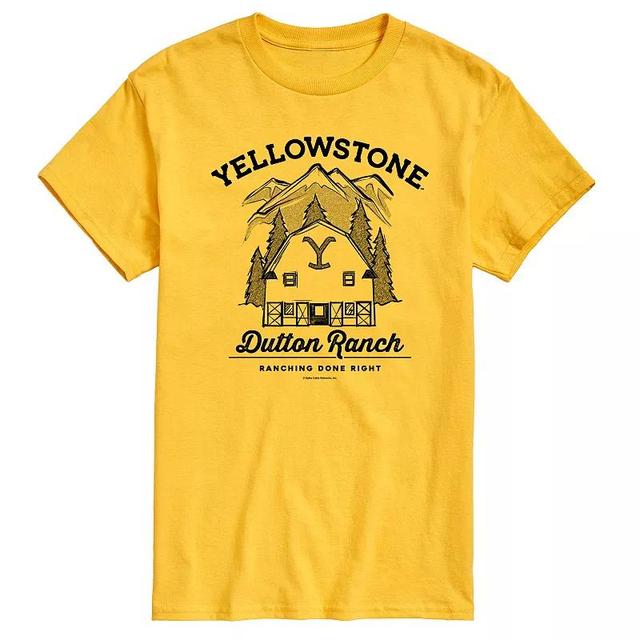 Mens Yellowstone Dutton Ranch Graphic Tee Product Image