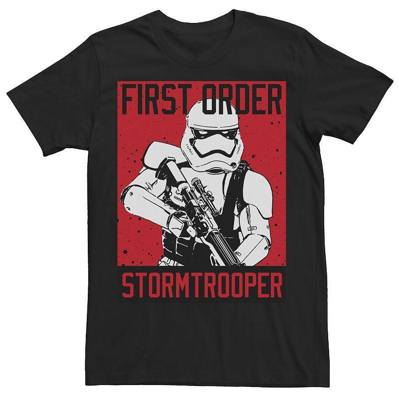 Mens Star Wars First Order Stormtrooper Poster Tee Product Image