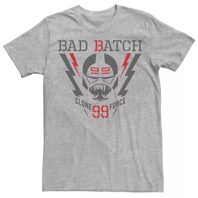 Mens Star Wars The Bad Batch Clone Force 99 Symbol Collage Tee Athletic Grey Product Image