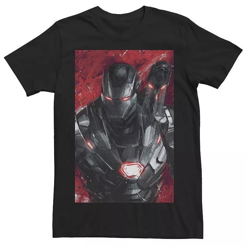 Mens Marvel Avengers Endgame War Machine Painting Graphic Tee Product Image