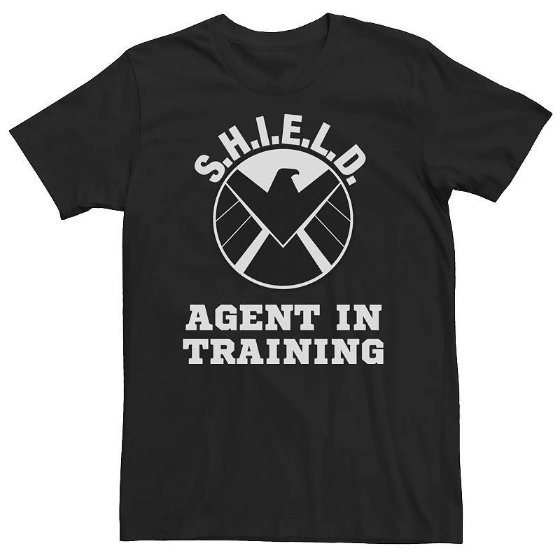 Big & Tall Marvel S.H.I.E.L.D. Agent In Training Eagle Academy Tee, Mens Product Image