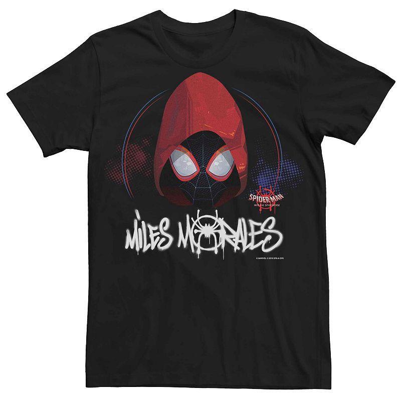 Mens Marvel Spider-Man Into The Spiderverse Hooded Miles Tee Product Image