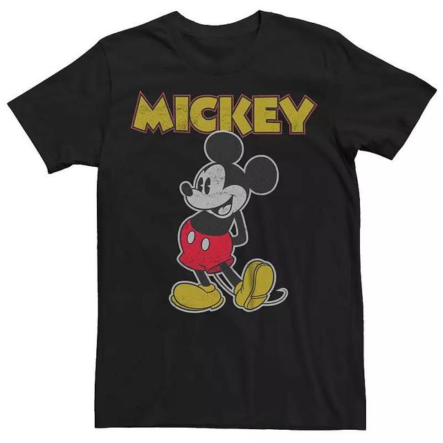 Mens Disneys Happy Mickey Mouse Tee Product Image