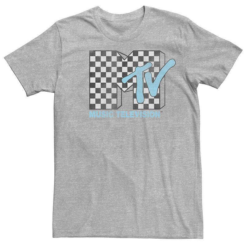 Mens MTV Vintage Checkered Logo Short Sleeve Tee Product Image