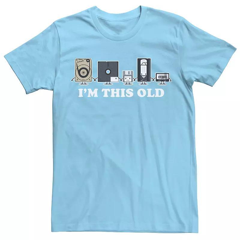 Mens Im This Old Retro Line Up Graphic Tee Product Image