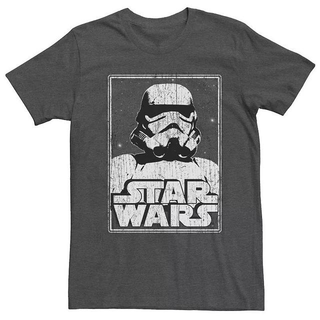 Mens Star Wars Stormtrooper Logo Night Distress Graphic Tee Product Image