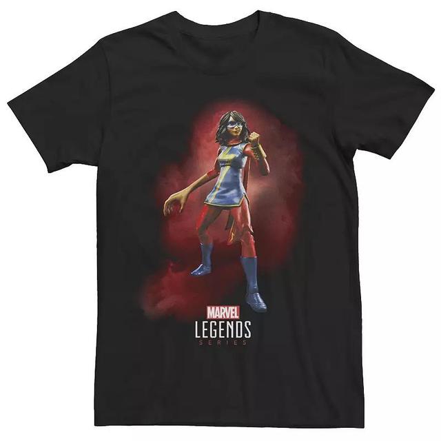 Mens Marvel Legends Series Ms. Marvel Portrait Graphic Tee Product Image