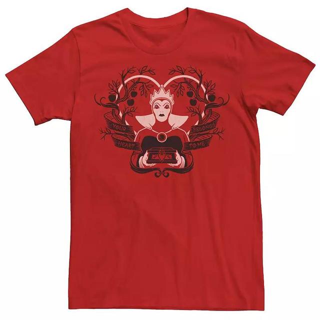 Disneys Villains Valentines Your Heart Belongs To Me Mens Tee Product Image