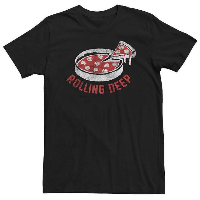 Mens Pizza Rolling Deep Tee Product Image