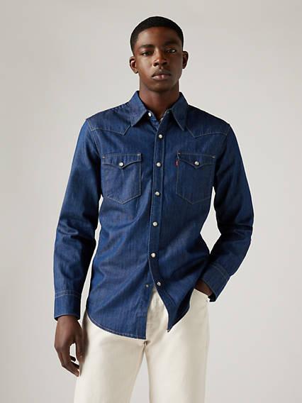 Levi's Western Denim Shirt - Men's Product Image