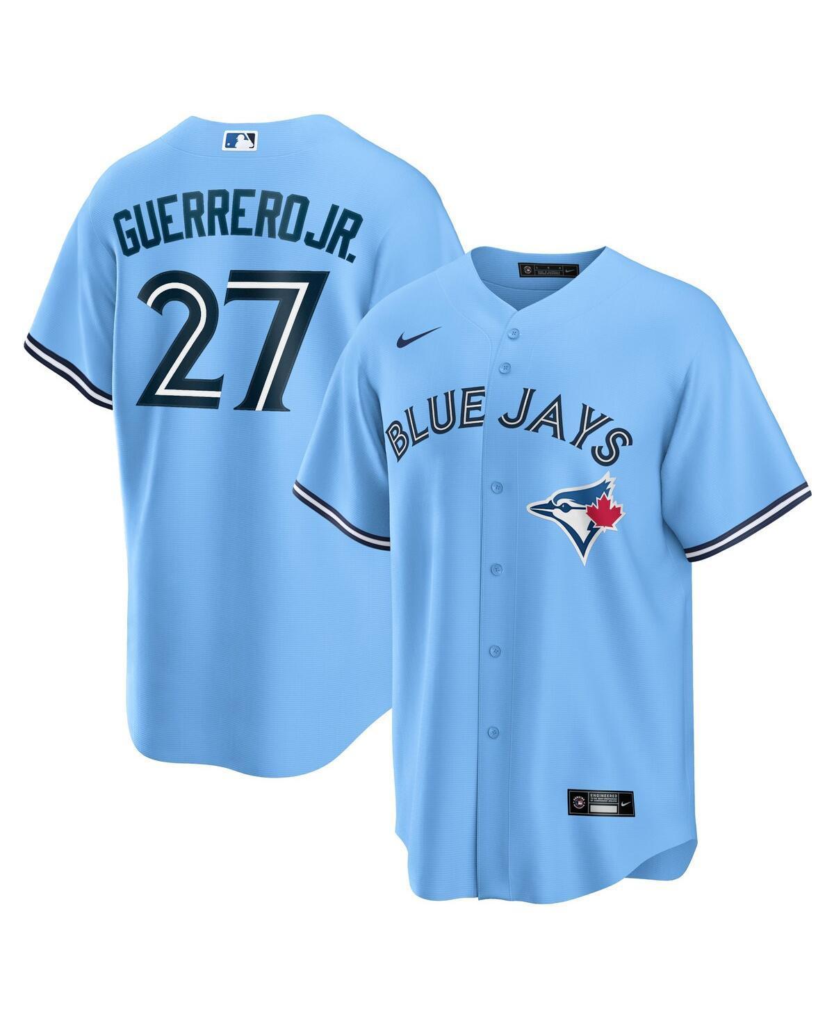 Mens Nike Vladimir Guerrero Jr. Powder Blue Toronto Blue Jays Alternate Replica Player Jersey Product Image