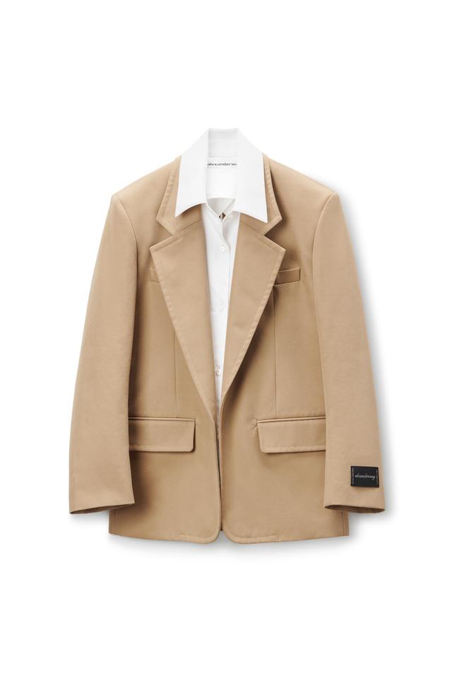 Pre-styled Oversize Jacket With Dickie Product Image