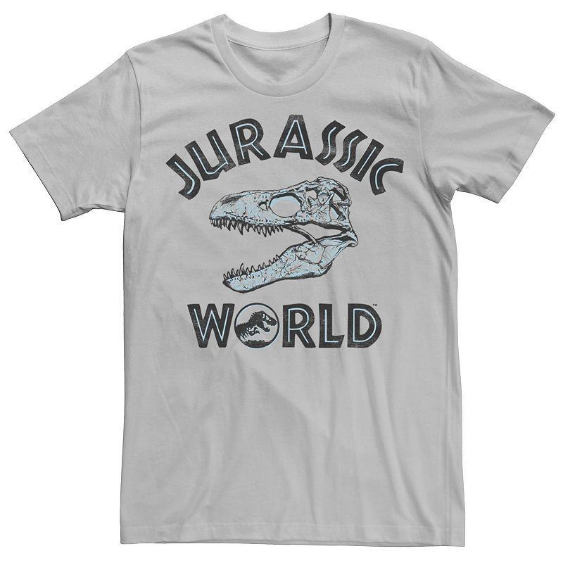 Mens Jurassic World Fallen Kingdom T-Rex Bones Tee Grey Product Image