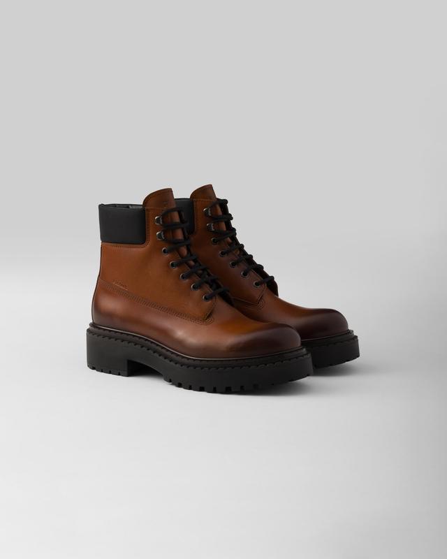 Leather and Re-Nylon work boots Product Image