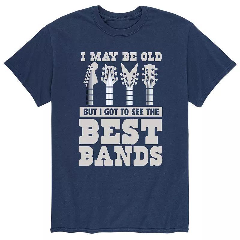 Mens I May Be Old Best Bands Tee Product Image