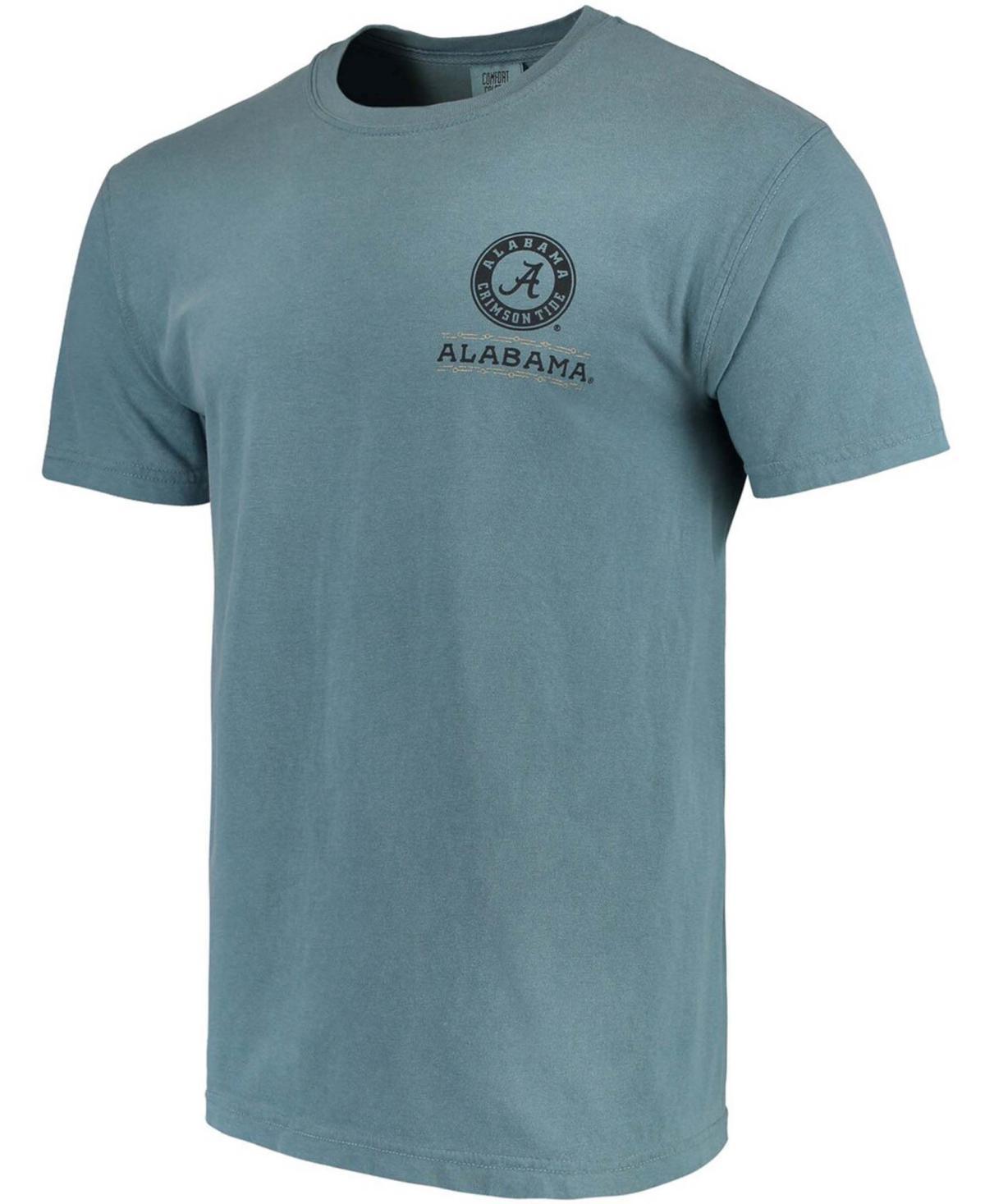 Mens Blue Alabama Crimson Tide State Scenery Comfort Colors T-Shirt Product Image