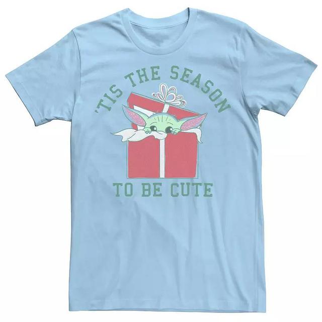 Mens Star Wars Christmas The Child Tis The Season To Be Cute Tee Product Image