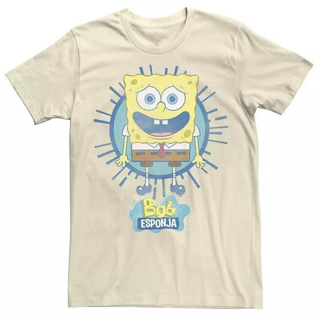 Mens Nickelodeon SpongeBob SquarePants Rays Spanish Tee Product Image