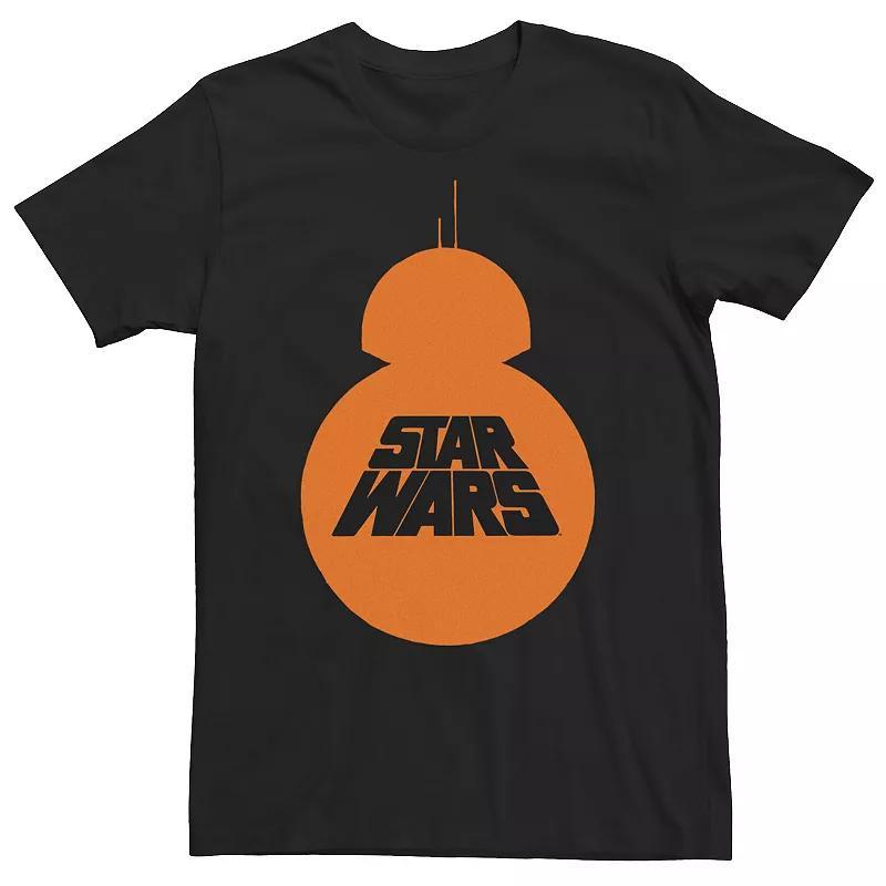 Big & Tall Star Wars BB-8 Silhouette Logo Tee, Mens Product Image