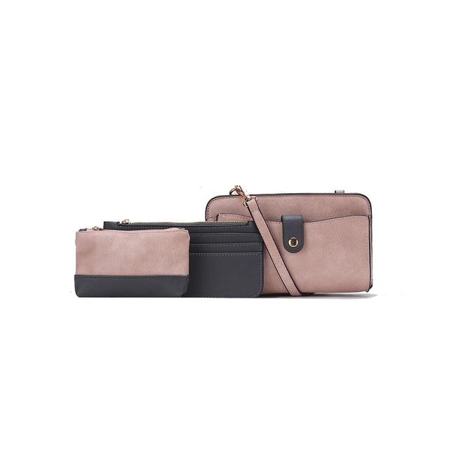 Mkf Collection Muriel Women Crossbody Bag, Card Holder and Small Pouch by Mia K Product Image