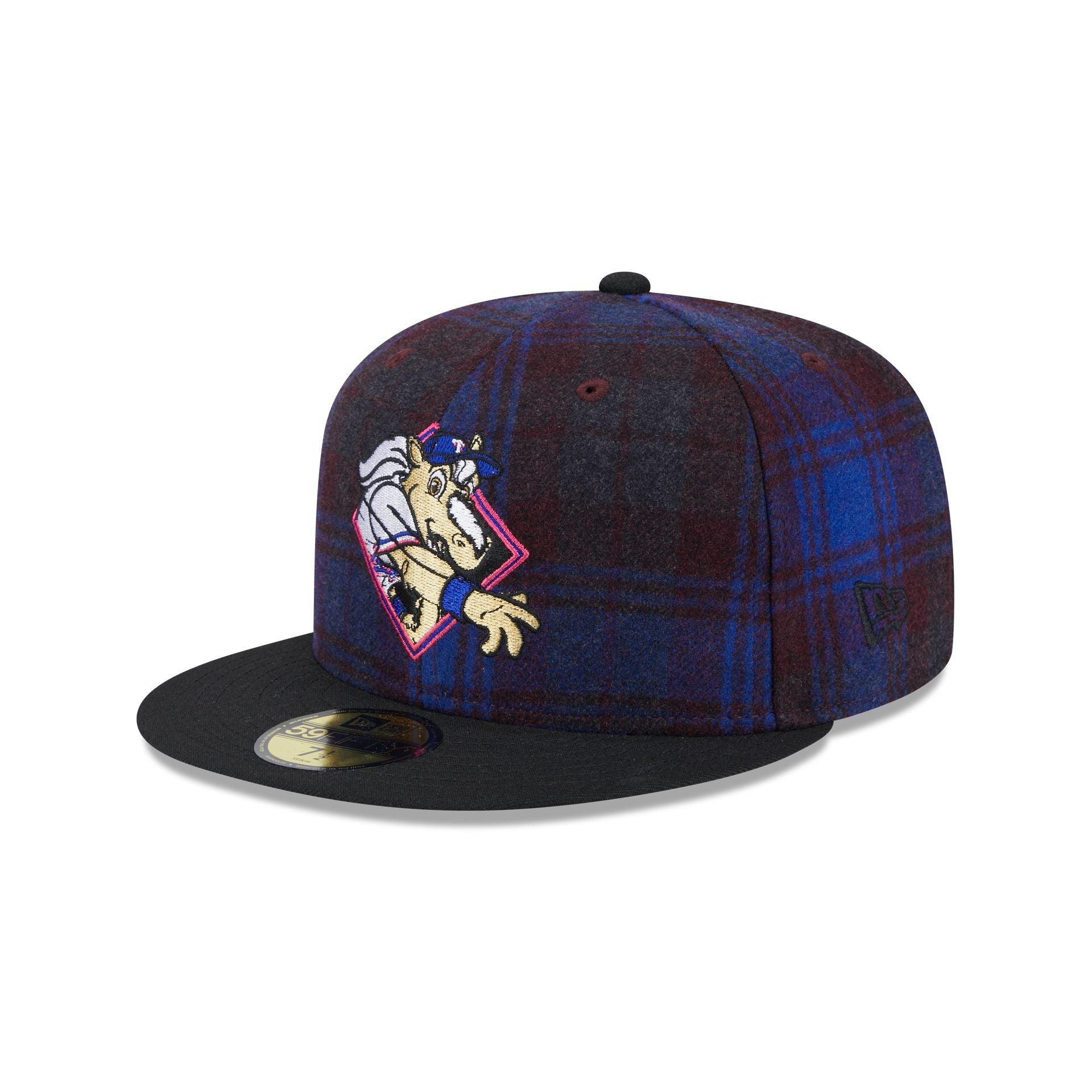 Texas Rangers Mascot Plaid 59FIFTY Fitted Hat Male Product Image