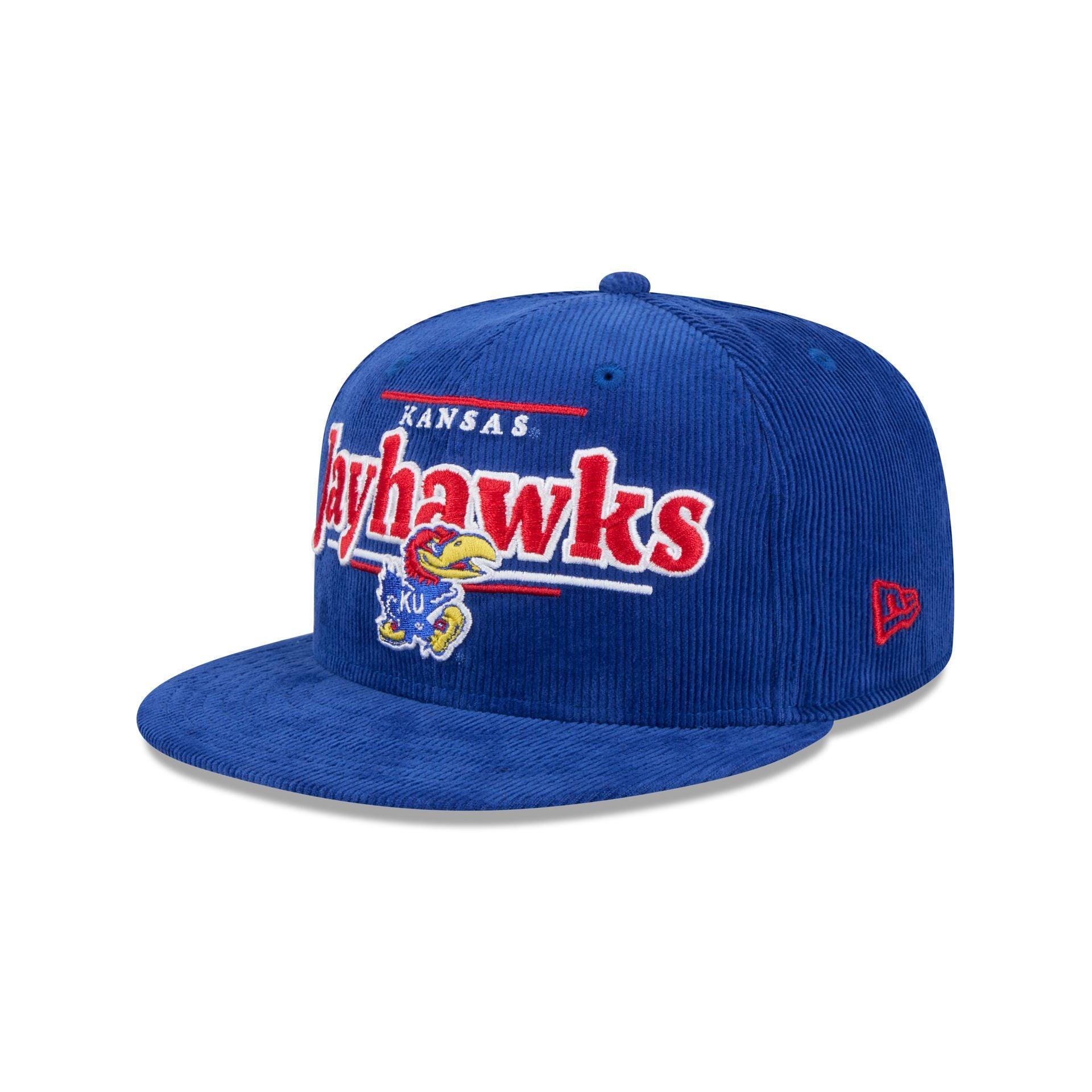 Kansas Jayhawks College Vault Throwback Display 9FIFTY Snapback Hat Male Product Image