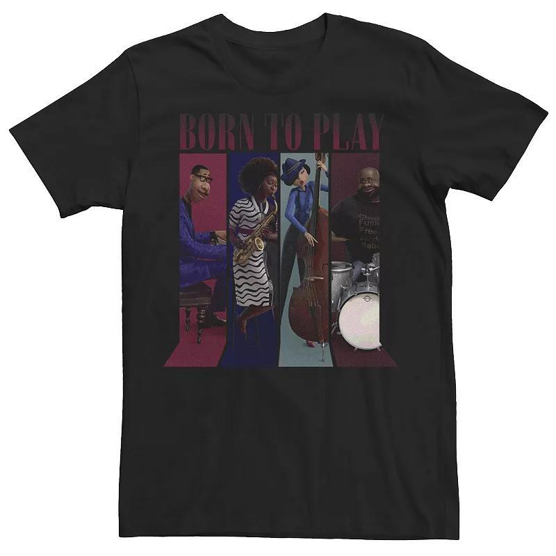 Disney / Pixars Soul Mens Born To Play Band Panels Tee Product Image