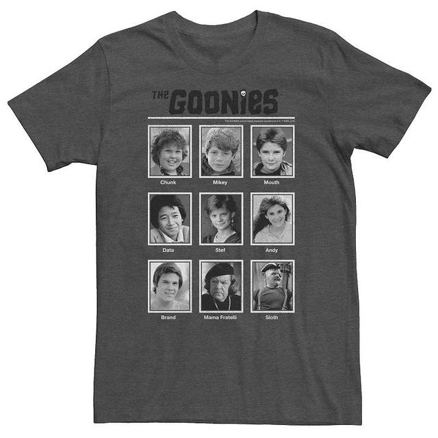 Big & Tall The Goonies Yearbook Graphic Tee, Mens Grey Heather Product Image