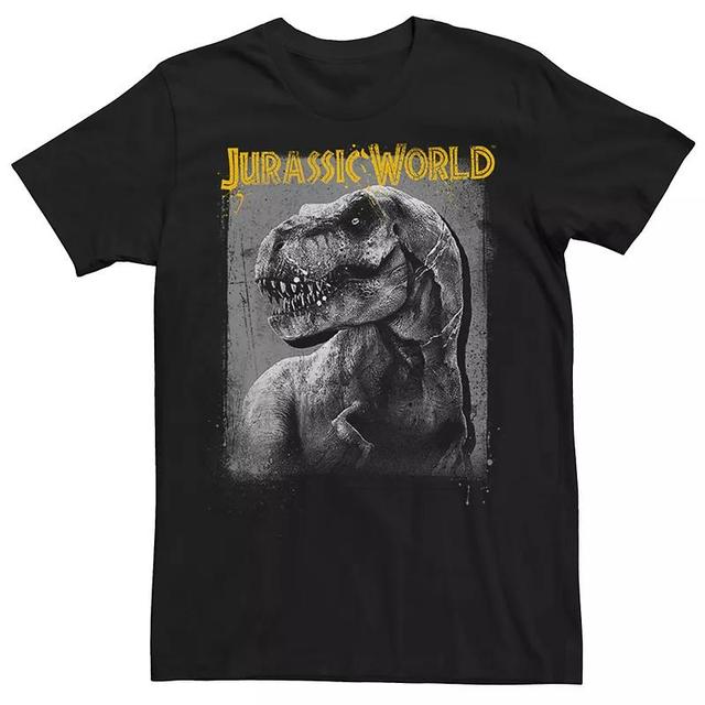 Mens Jurassic World T-Rex Profile Shading Tee Product Image