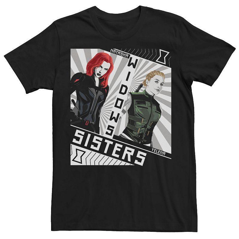 Mens Marvel Widow Natasha Yelena Widows Sisters Tee Product Image