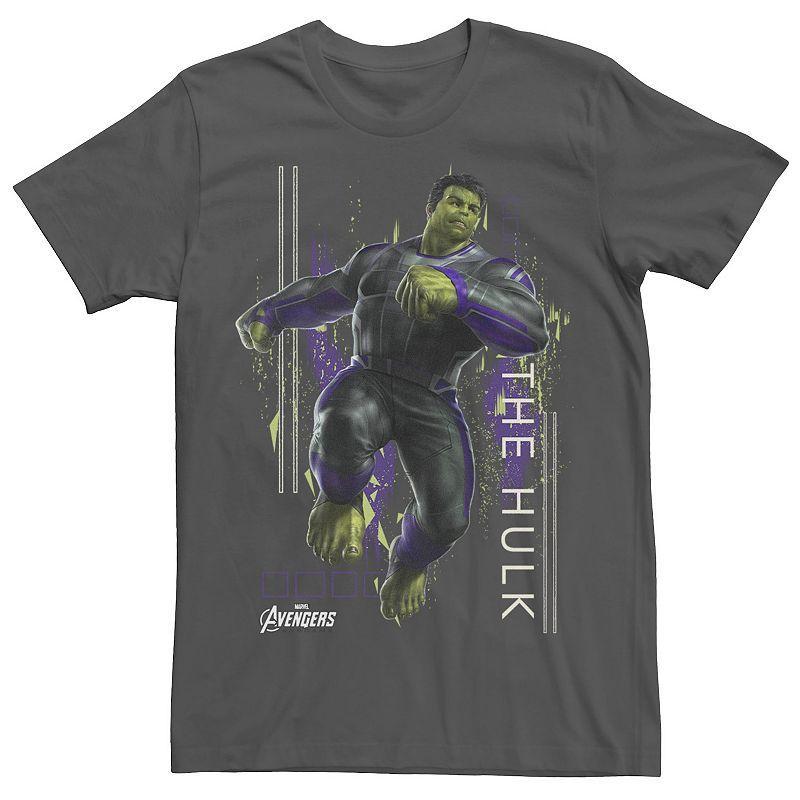 Mens Marvel Avengers Endgame Hulk Action Pose Graphic Tee Grey Product Image