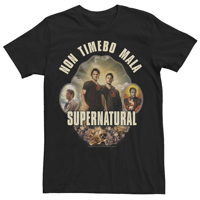 Men's Supernatural Non Timebo Mala Collage Tee, Size: Small, Black Product Image