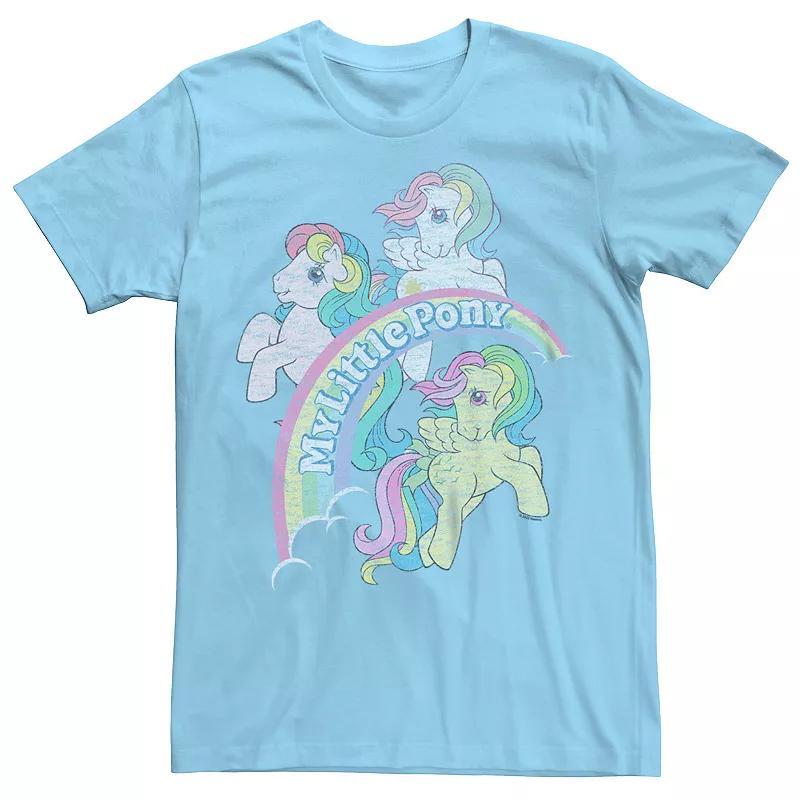 Mens My Little Pony Vintage Rainbow Tee Product Image