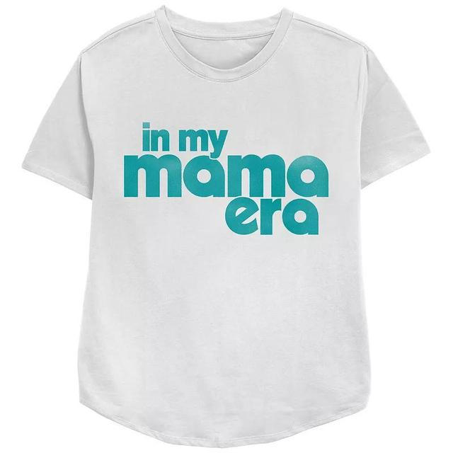 Womens In My Mama Era Relaxed Fit Graphic Tee Product Image