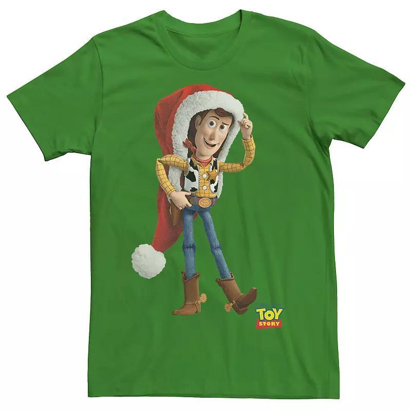 Mens Disney / Pixar Toy Story Woody Over Sized Santa Hat Tee Product Image