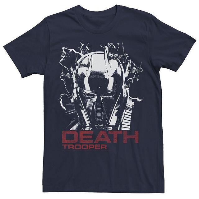 Mens Rogue One: A Star Wars Story Death Trooper Collage Tee Blue Product Image