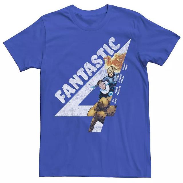 Mens Marvel Fantastic Four Group Shot Logo Fill Tee Product Image