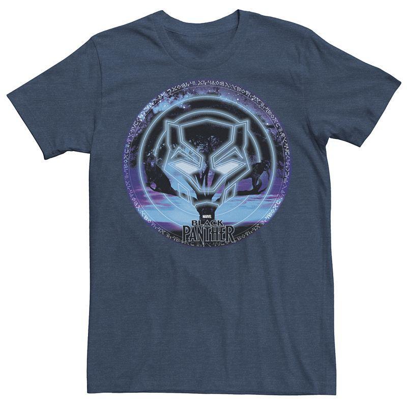 Mens Marvel Black Panther Tree Panthers Graphic Tee Blue Product Image