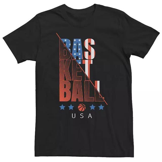 Big & Tall Blessed & Football Obsessed Tee, Mens Product Image