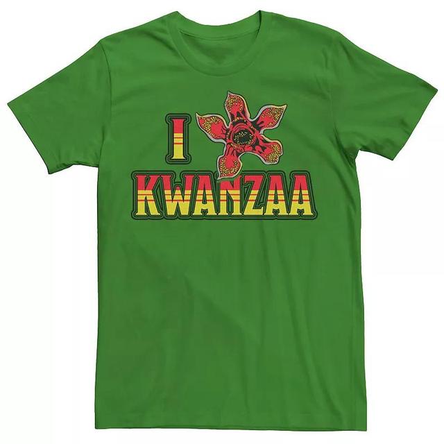 Mens Stranger Things Demorgon Kwanzaa Red And Yellow Tee Product Image